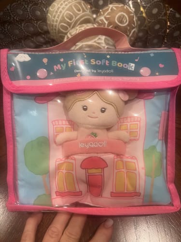 Customer photo review of A Berry Special Day -  Personalized Montessori Soft Book