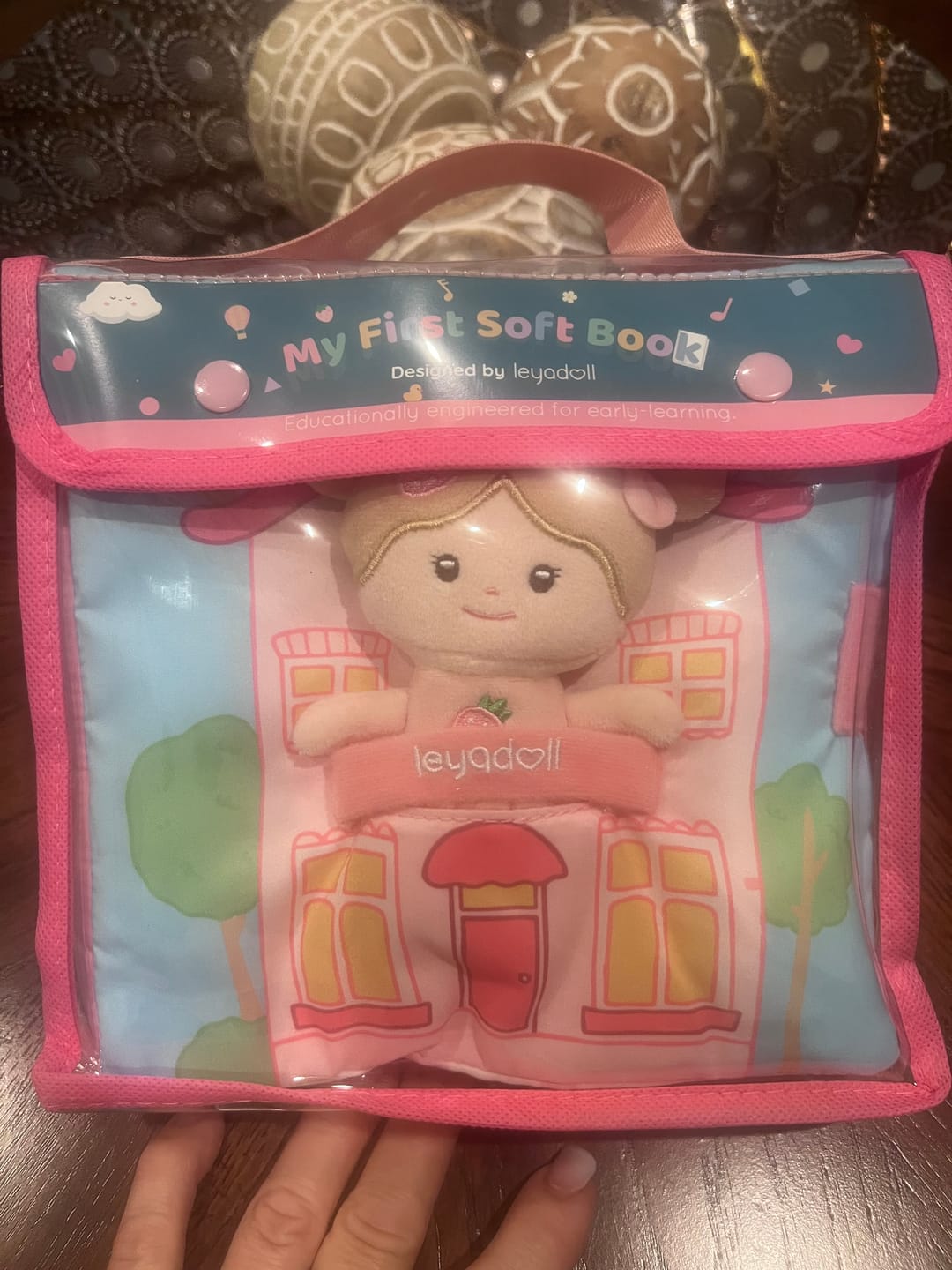 Customer photo review of A Berry Special Day -  Personalized Montessori Soft Book
