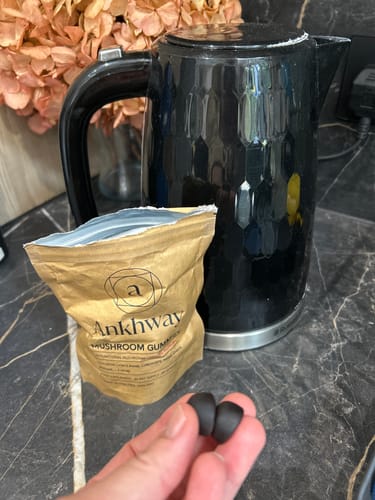 Customer photo review of Mushroom Gummies