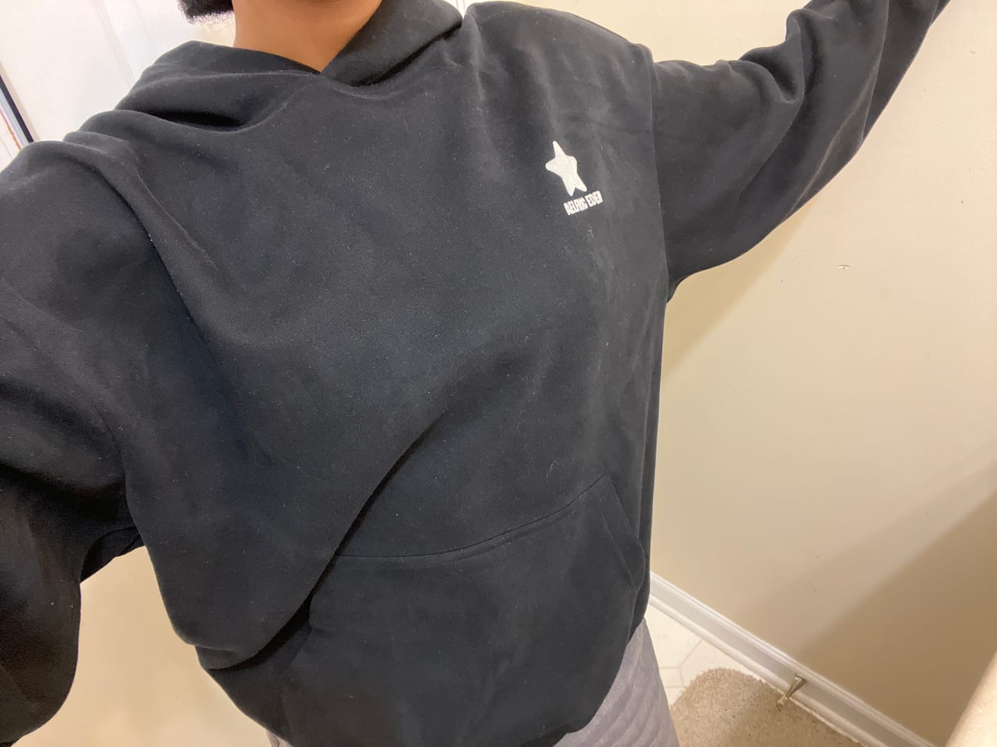 Customer photo review of Aelfric Eden Oversized Eden Star Hoodie