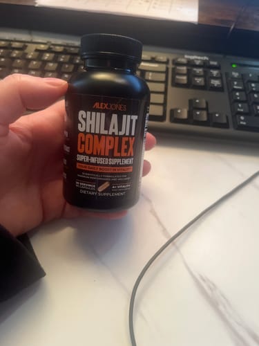 Customer photo review of 🟢  Shilajit Complex - Super-Infused Supplement