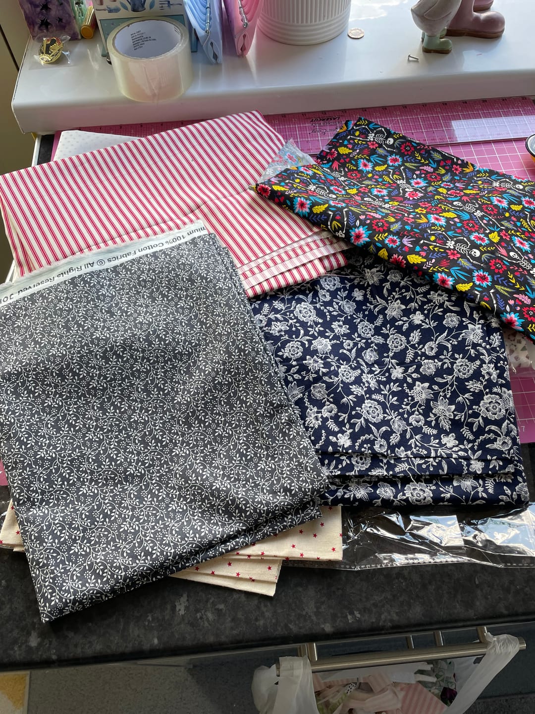 Customer photo review of Printed Cotton Remnants