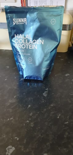 Customer photo review of Halal Collagen Protein