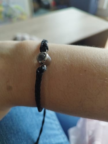Customer photo review of Black Photo Bracelet