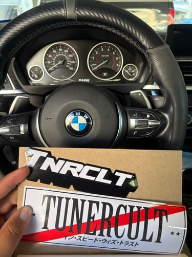 Customer photo review of NOT REGISTERED SLAP STICKER