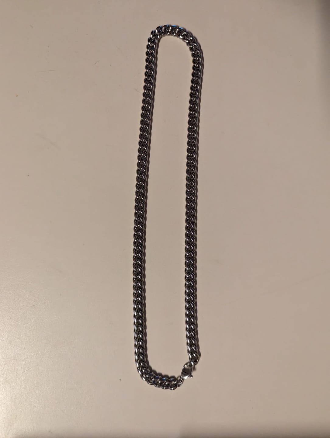 Customer photo review of Promise Necklace Men + Gift Box