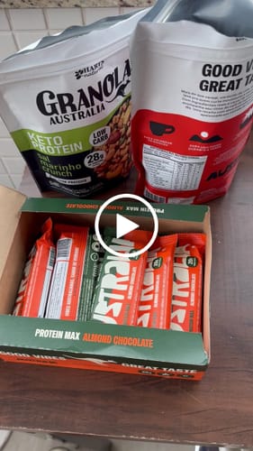 Customer video review of AUSTRALIA PROTEIN MAX Almond Chocolate – 20g de Proteína, Amêndoa com Atitude.