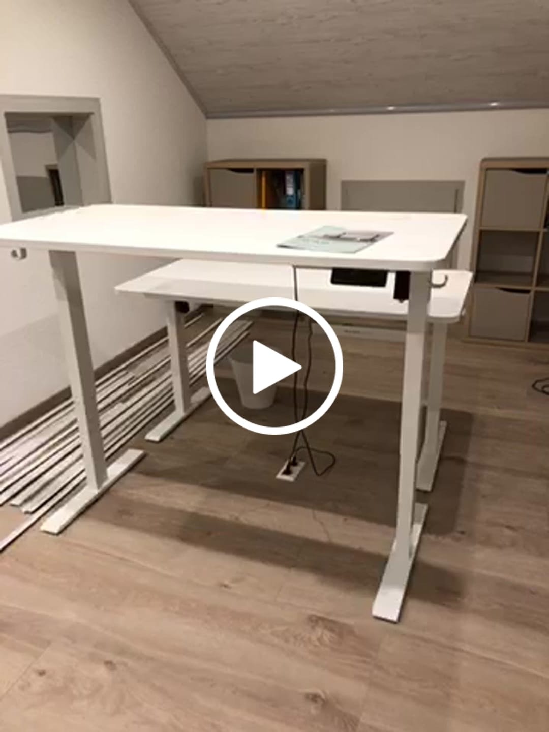 Customer video review of Maidesite T1 Pro - Elektrisch Höhenverstellbarer Gestell