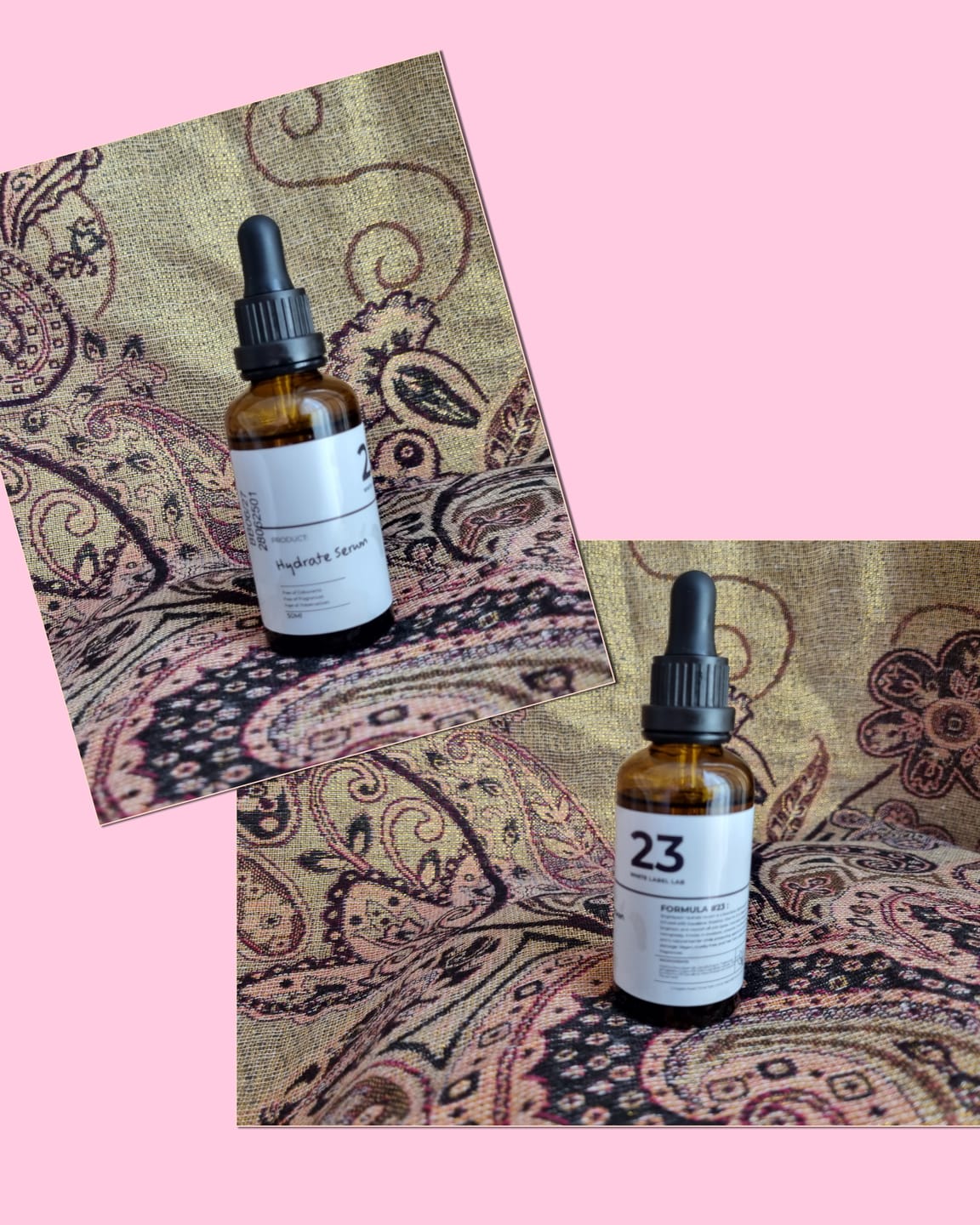 Customer photo review of Brightpack Hydrate Serum #23 (White Label Lab)
