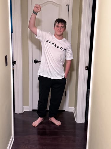 Customer photo review of Freedom CK T-Shirt