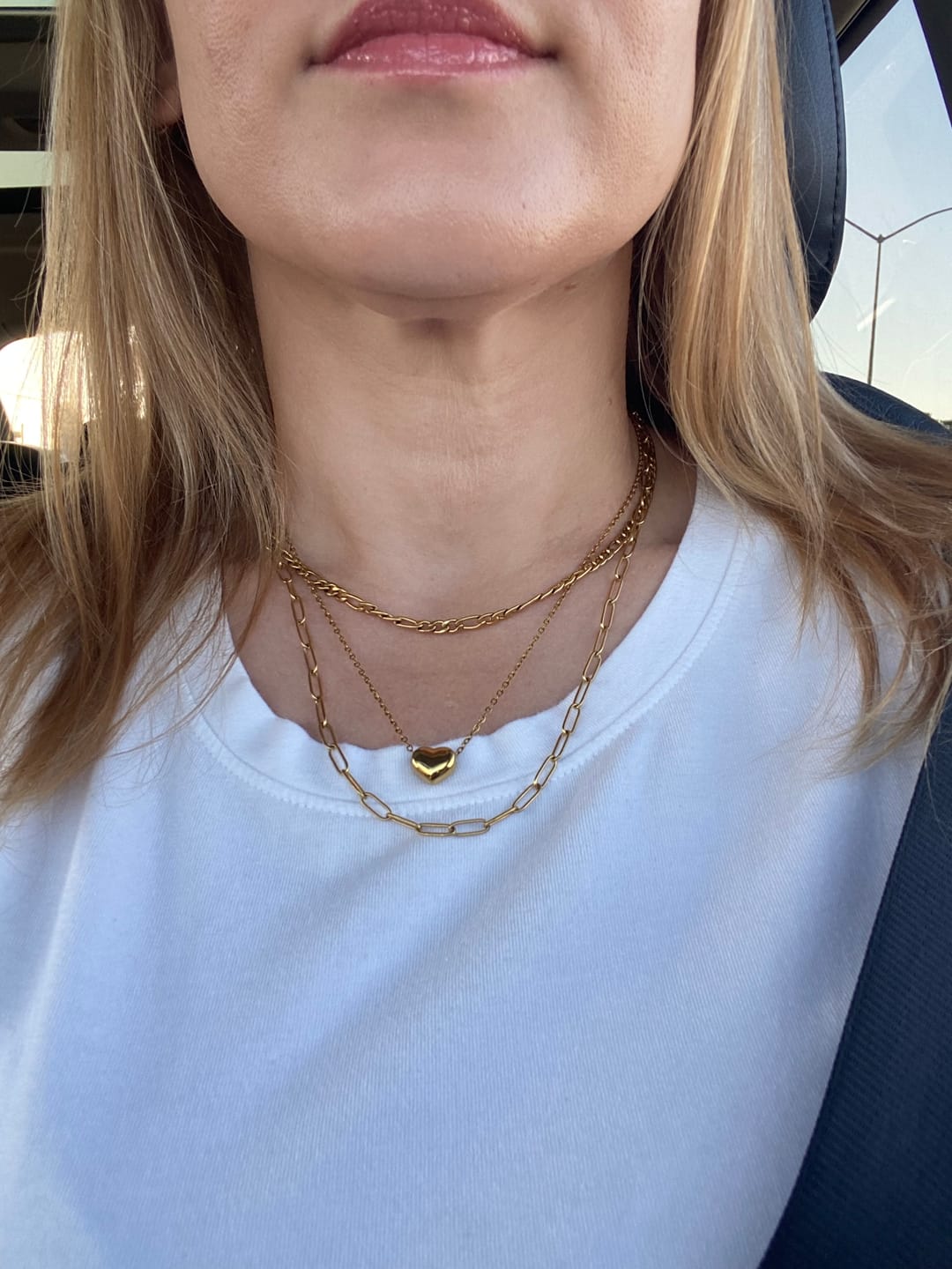 Customer photo review of Maui Paperclip Necklace (Bundle)