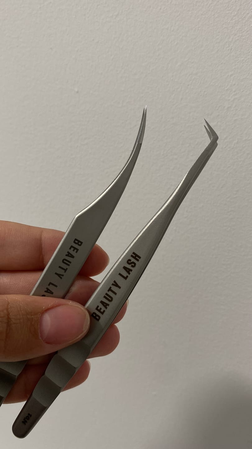 Customer photo review of Pinzas Volumen Nº 01 | de Beauty Lash