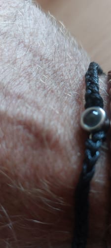 Customer photo review of Black Photo Bracelet