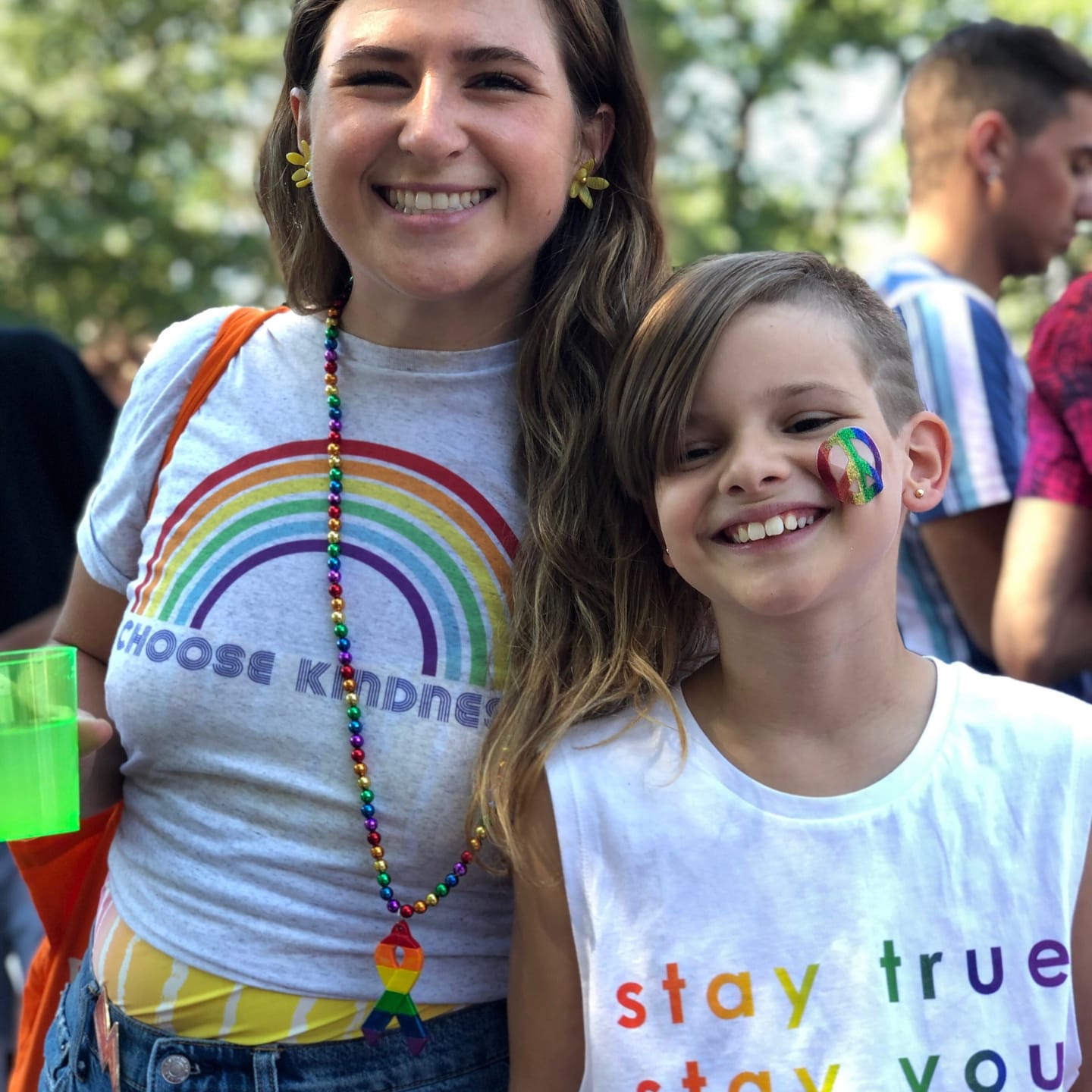 Customer photo review of Choose Kindness Super Soft Triblend T-Shirt