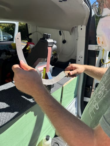 Customer photo review of Cubitron Belts