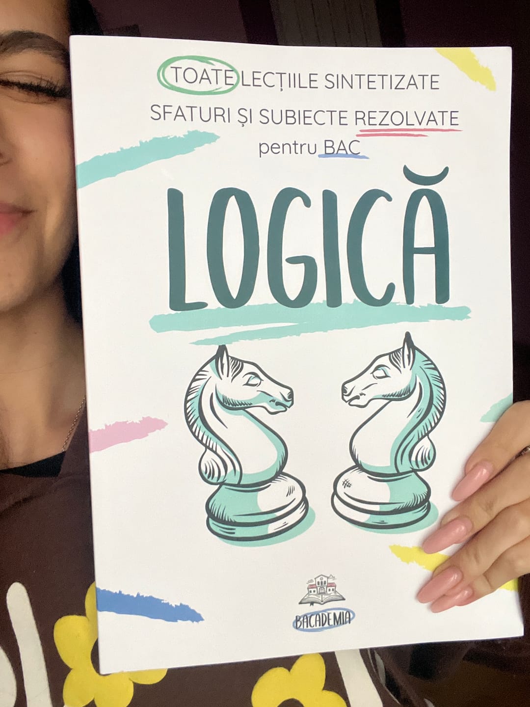 Customer photo review of Carte Logică Bacalaureat Bacademia