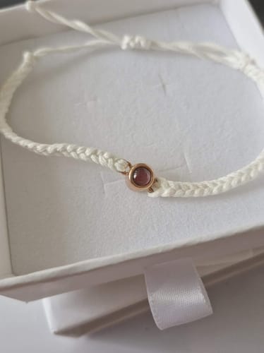 Customer photo review of White Photo Bracelet