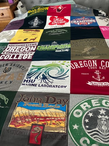 undefined review of Premium T Shirt Quilt image 1 out of 1