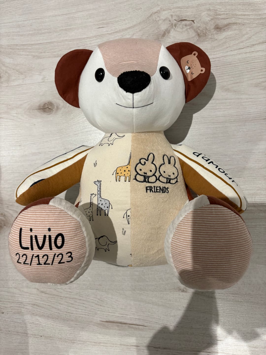 Customer photo review of Ours en peluche souvenir