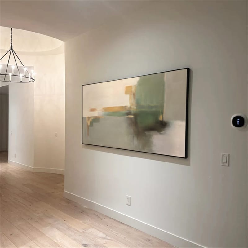 Customer photo review of Abstract Painting Canvas #AP165