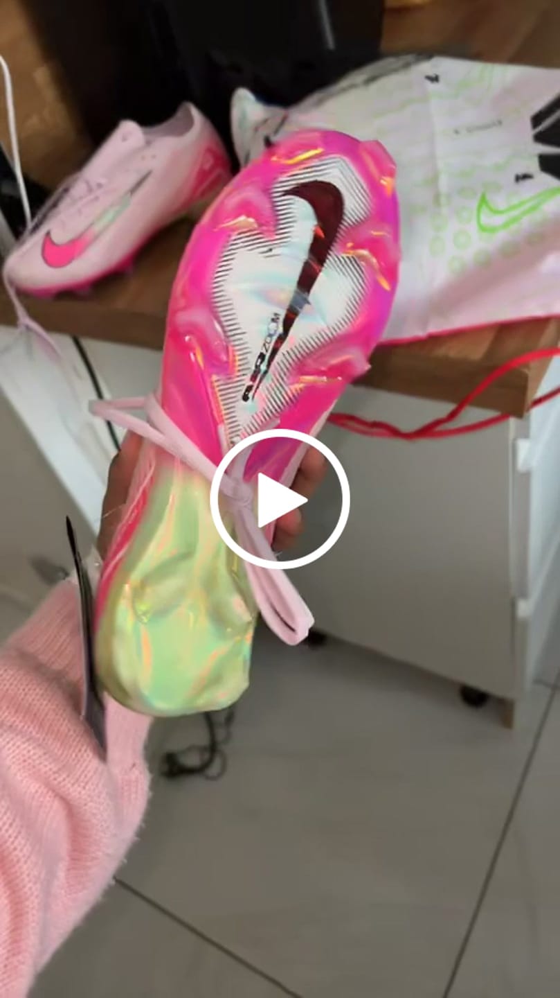Customer video review of MERCURIAL VAPOR 16 FG Nike By You - Rose