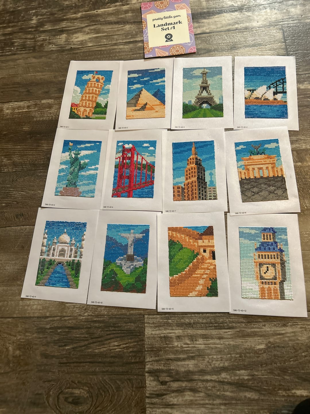 Customer photo review of Landmarks Set No. 1