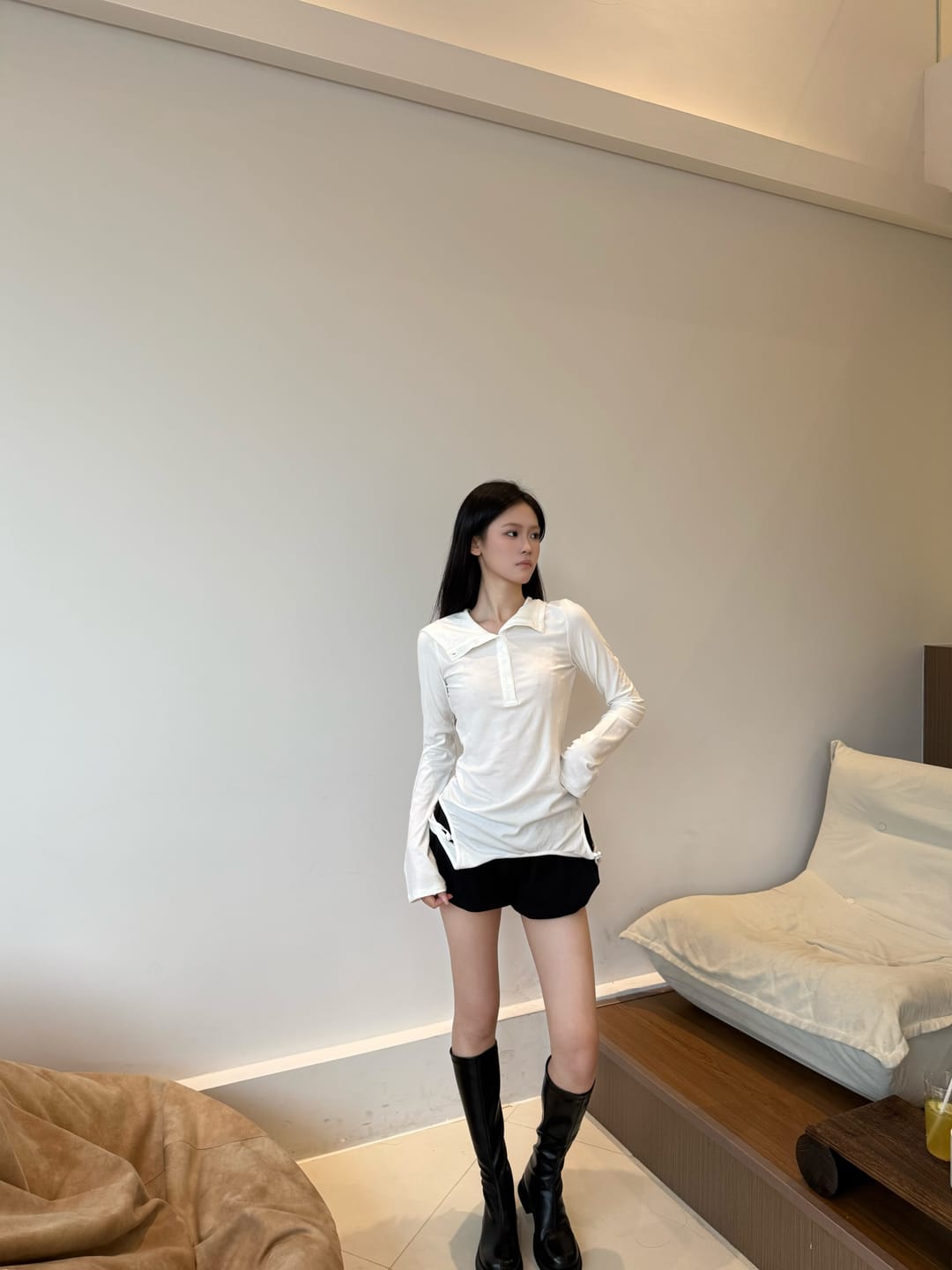 Customer photo review of WARDEN EDGE Sculpted Hooded Top