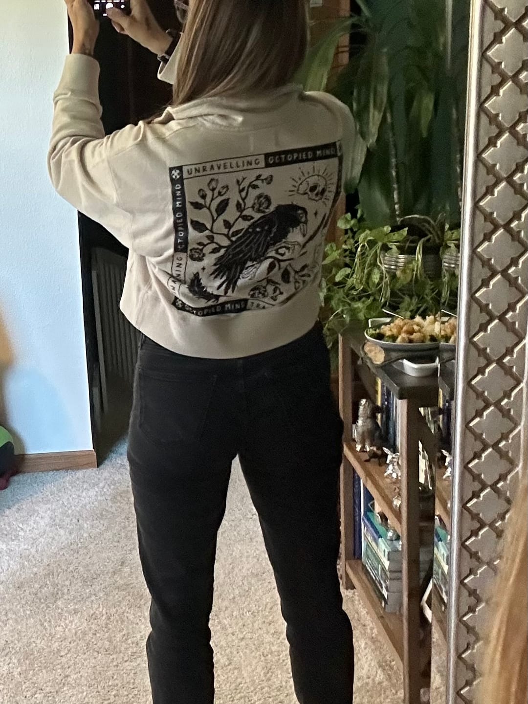 Customer photo review of Adapting 1/4 Zip Vintage Sweater