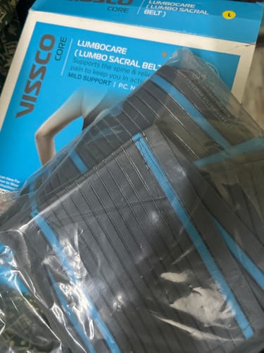 Customer photo review of Lumbocare (Lumbo Sacral Belt) | Provides Support to the Lower Back | Pain solution for Back and Abdomen (Grey)
