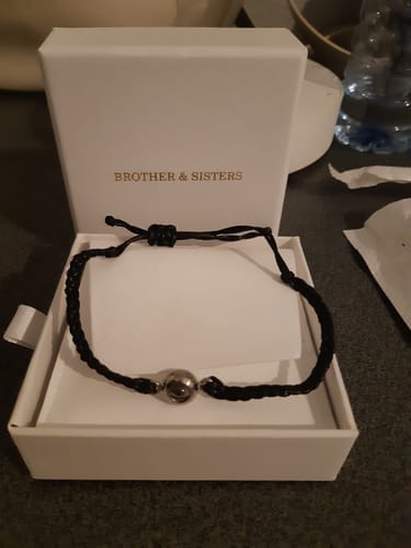 Customer photo review of Black Photo Bracelet