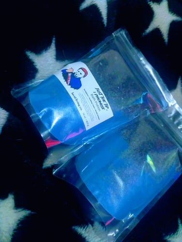 Customer photo review of Just the Tip, I Promise Bath Potion