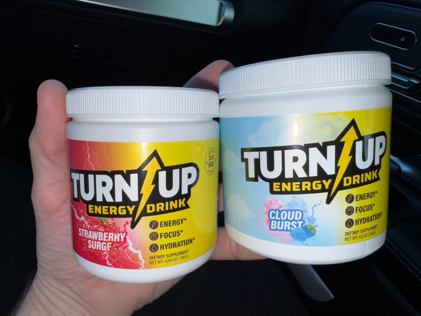 Customer photo review of Strawberry Surge