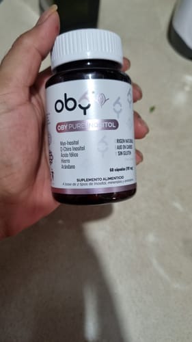 Customer photo review of OBY Pure Inositol con Myo y D-Chiro Inositol + Ácido Fólico, Hierro y Extracto Arándano | 60 Capsulas $̶3̶9̶9̶.̶0̶0̶