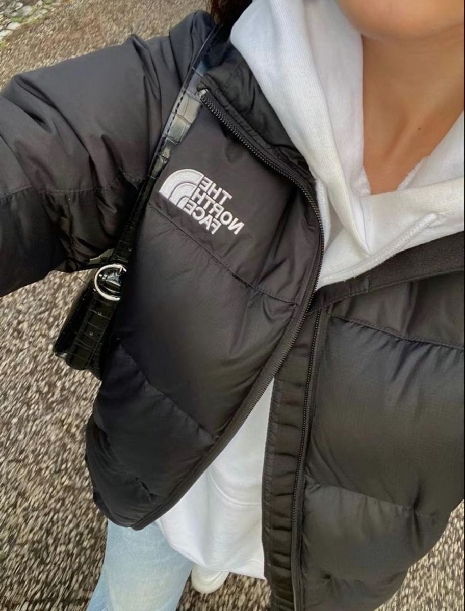 Customer photo review of The North Face Down Jackets