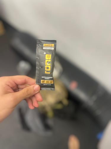 Customer photo review of 100mg Caffeine - Classic - SuperCharged Honey (20-Pack)