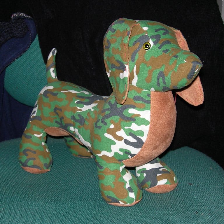 Customer photo review of Camouflage Polycotton Fabric