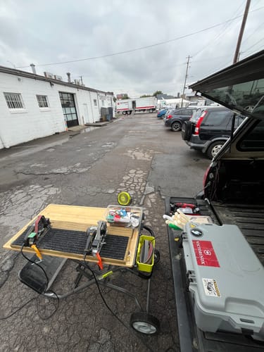 Customer photo review of Trizact Belts