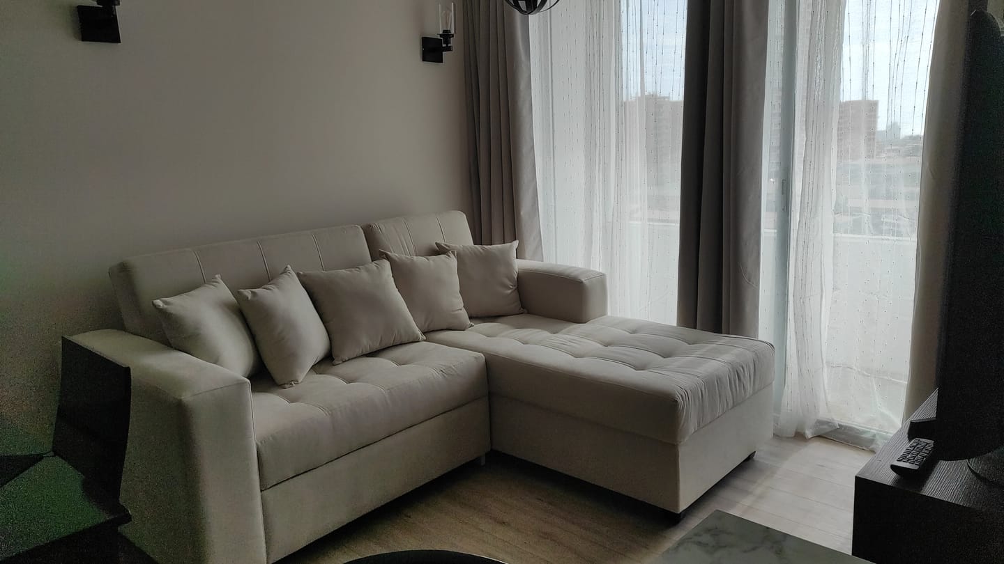 Customer photo review of Sofá en L Cama Baúl Paris