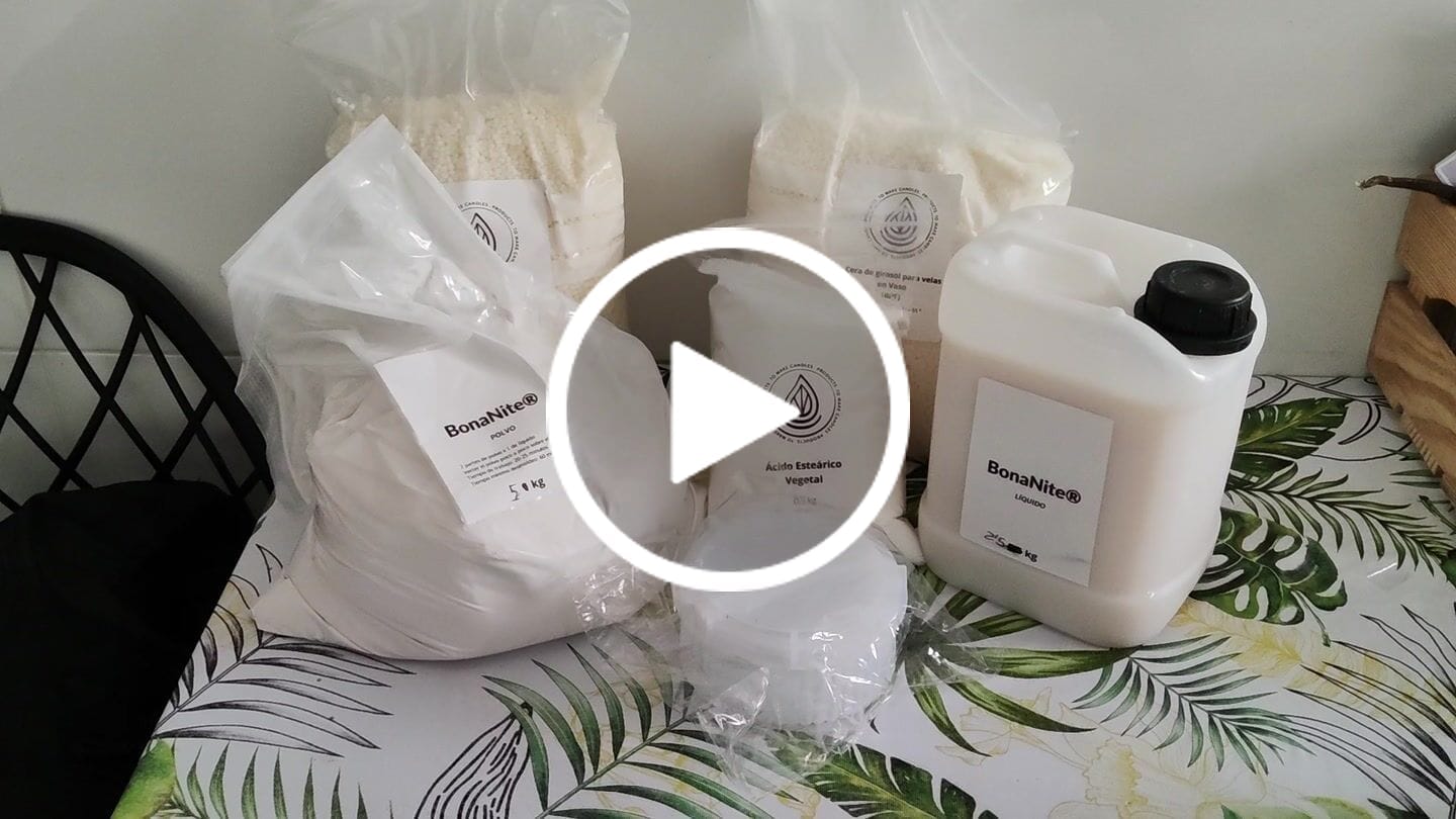 Customer video review of Cera de Girasol para Velas en Vaso (BPF)
