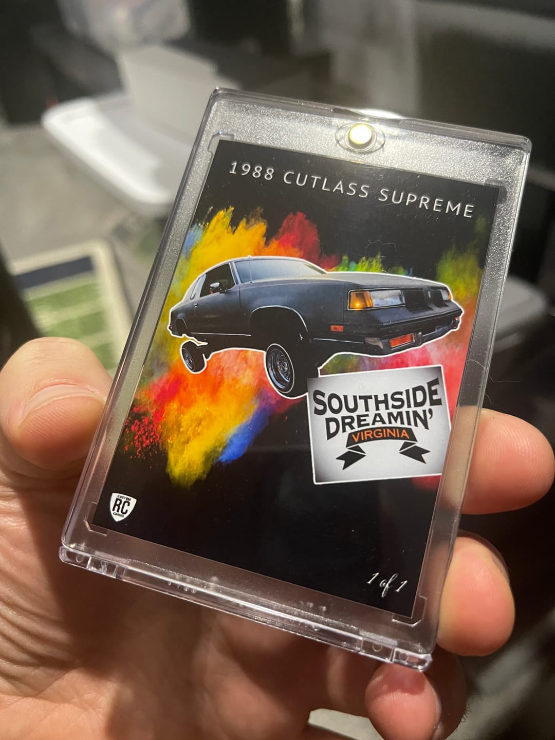 Customer photo review of Custom Card