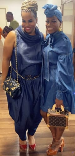 Customer photo review of Stacy Denim Dress