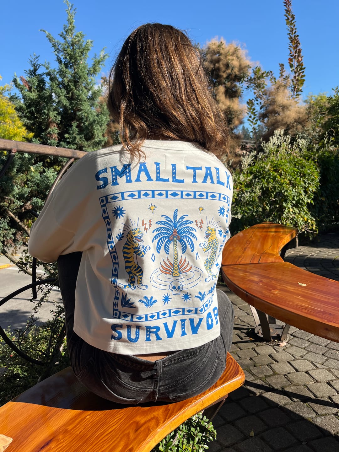 Customer photo review of Small Talk Survivor Bamboo Long Sleeve