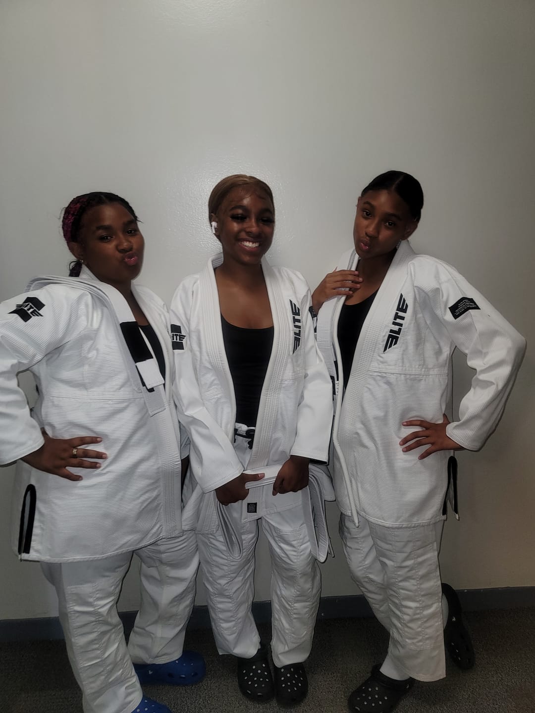 Customer photo review of Core White Brazilian Jiu Jitsu Womens BJJ Gi