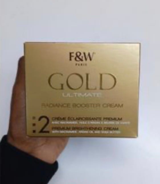 Customer photo review of Gold Radiance Cream 180ml