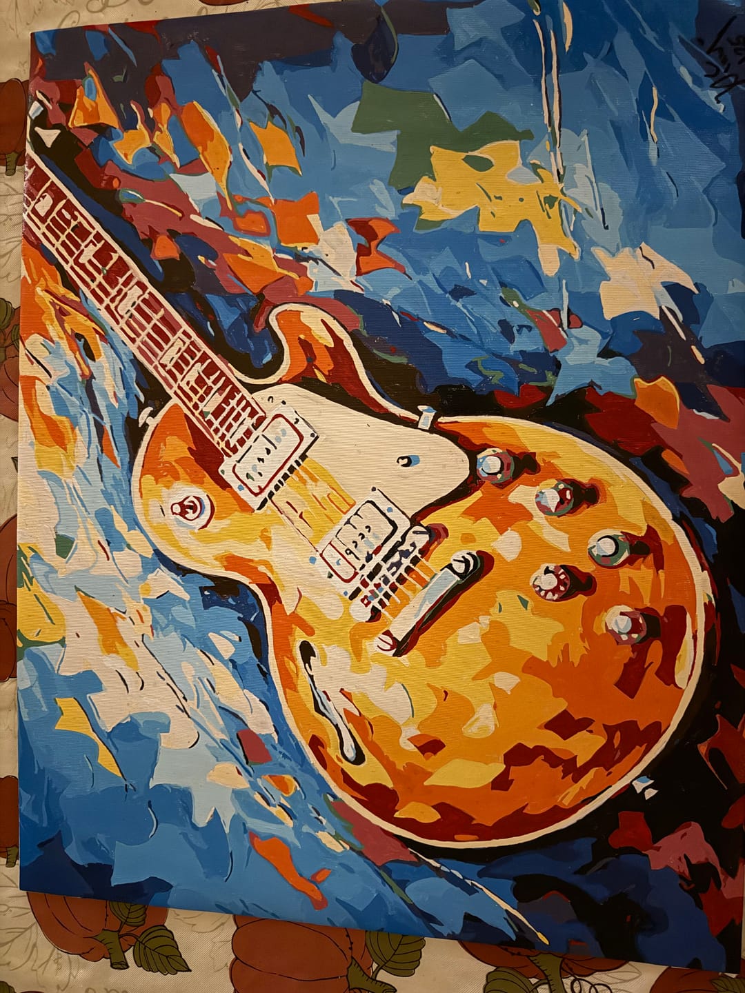 Customer photo review of Resting Guitar