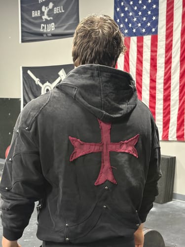 Customer photo review of Crusader Armor Hoodie