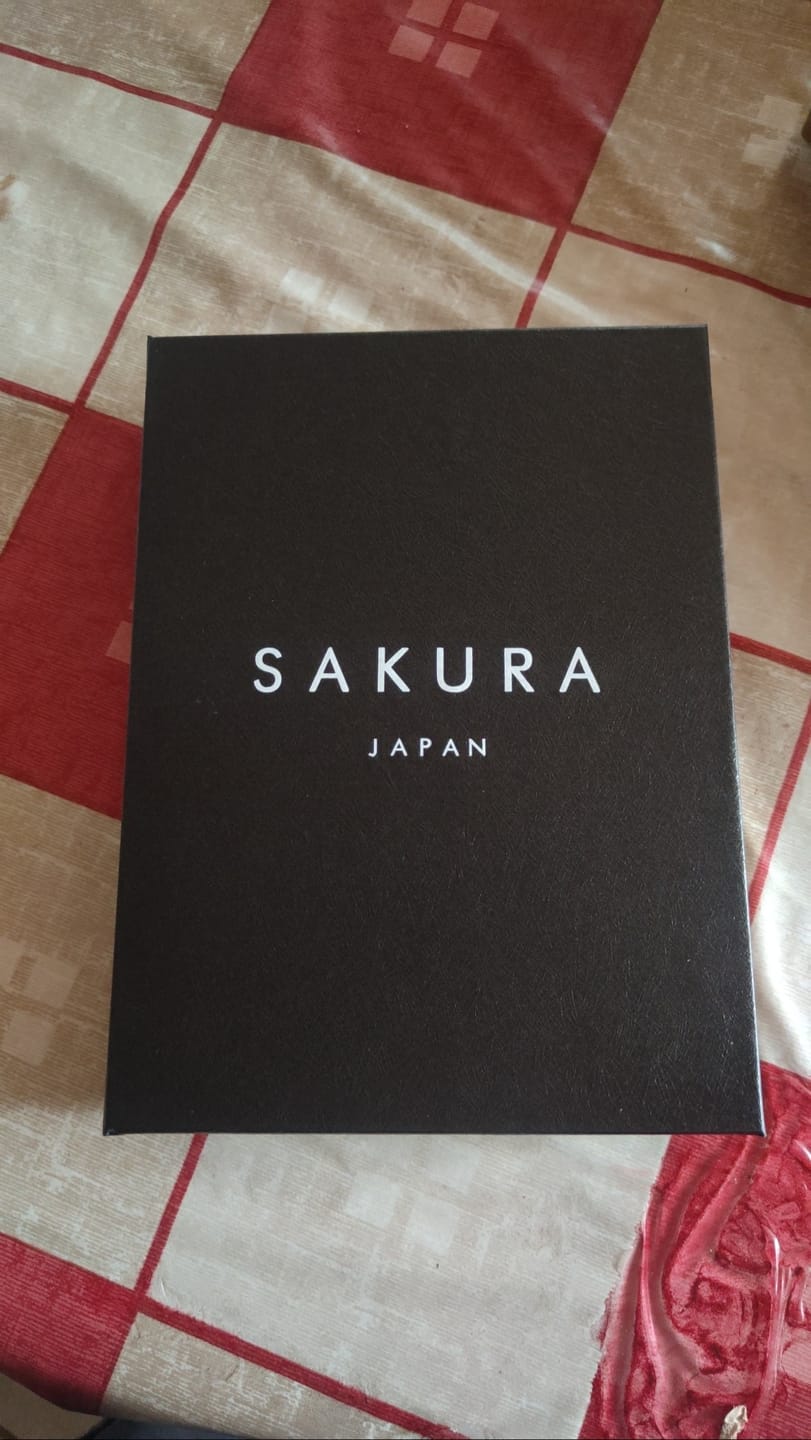 Customer photo review of Set Cubiertos Sakura Black Acero Inoxidable 24 Piezas