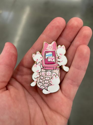 Customer photo review of Milky's Cute Pin Club