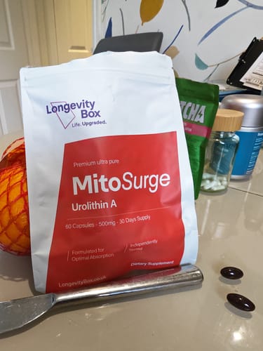 Customer photo review of MitoSurge Urolithin A Supplement