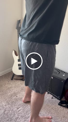 Customer video review of Archer Sleep Shorts • Final Sale Deals! - Graphite Heather